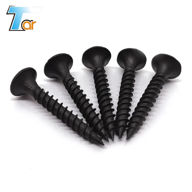 black phosphated drywall coarse thread screw Germany Manufacturer and Supplier Good Quality box packing black drywall screw