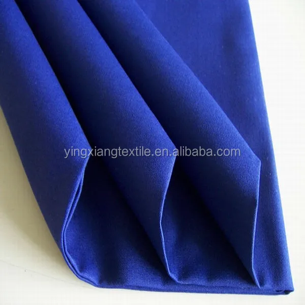Plain Dyed Lightweight Poplin Fabric cotton/polyester TC 65/35 twill fabric for workwear uniform