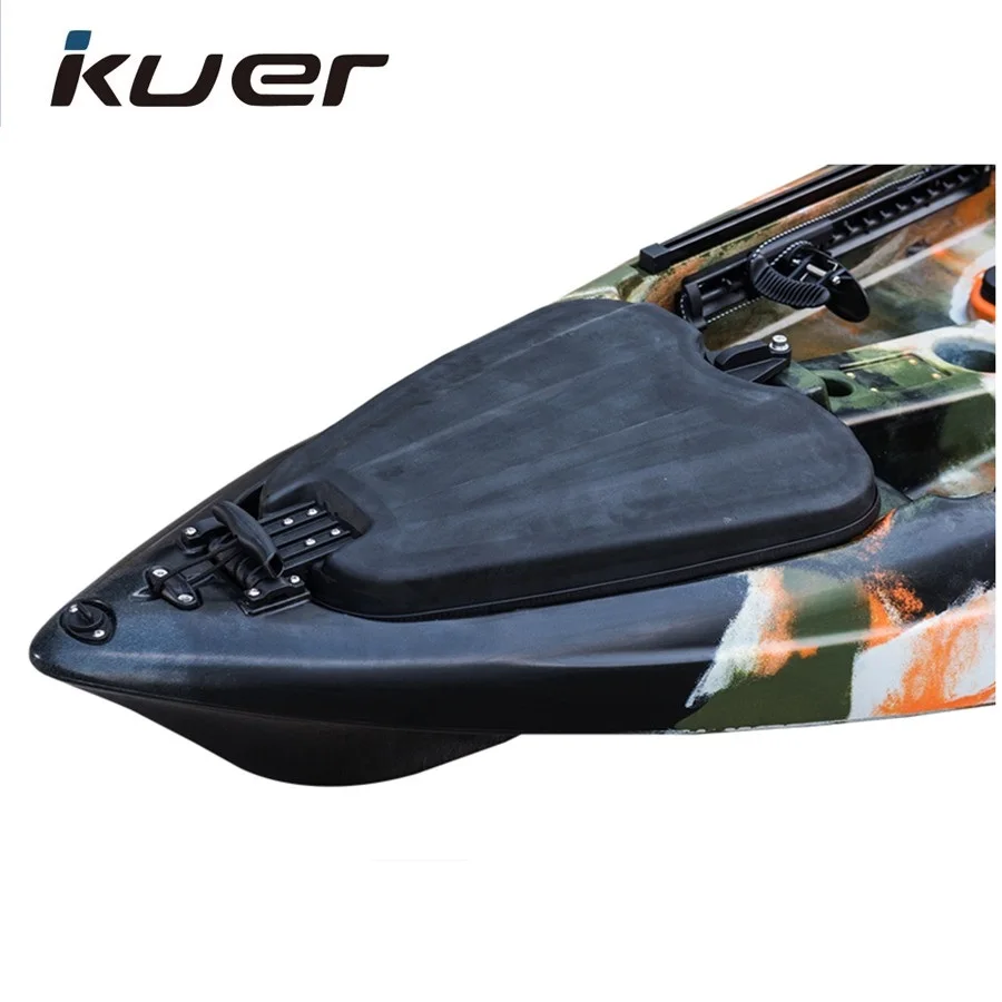 KUER RODSTER, Пластиковый Каяк, рыбацкая лодка, каяк