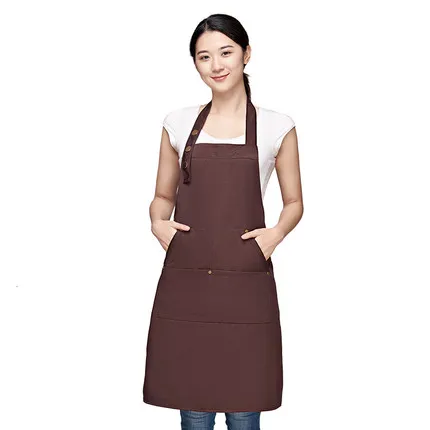 Kitchen baking nail milk tea shop cooking clothes women men professional customization can be wholesale canvas apron
