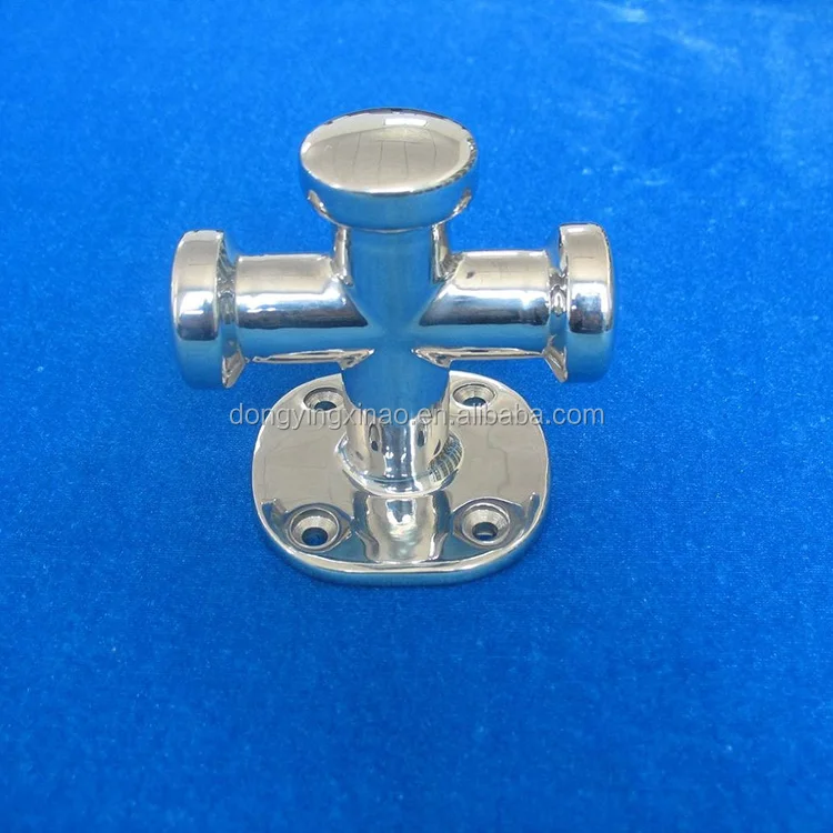 Stainless steel marine hardware mooring bollard for boat