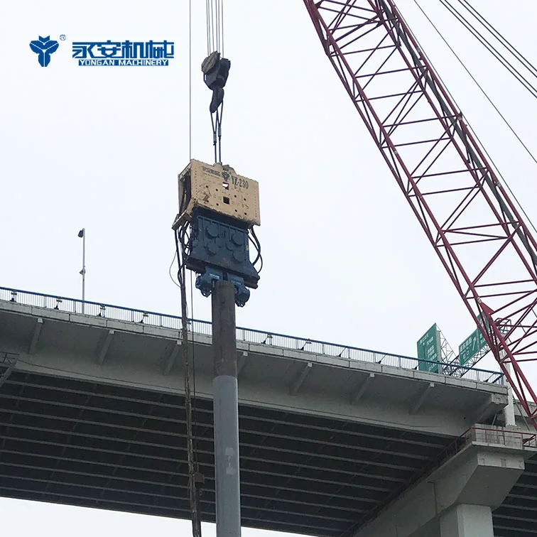 High Efficient Hydraulic Piling machine YZ 230 Piling Machine,Piling Equipment,Piling Rig