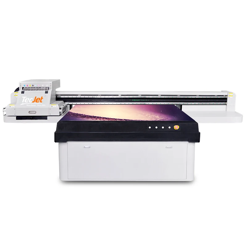 TECJET Varnish uv printer 3D digital flatbed printing machine