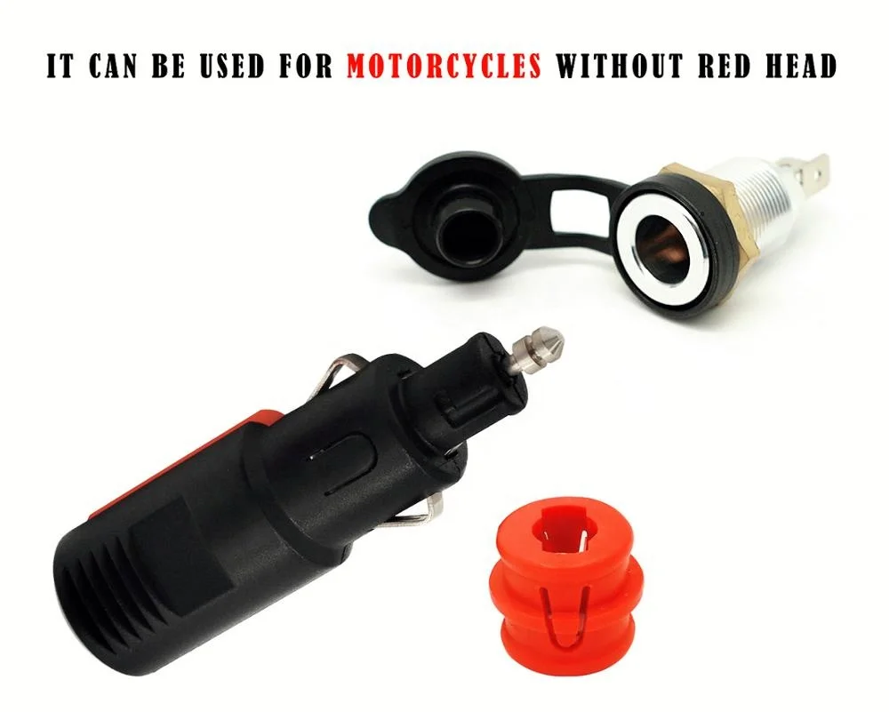 MX DC 12 24Volt Auto Car Lighter Plug Socket Power Connection Cable Adapter for Car TV Car Refrigerator