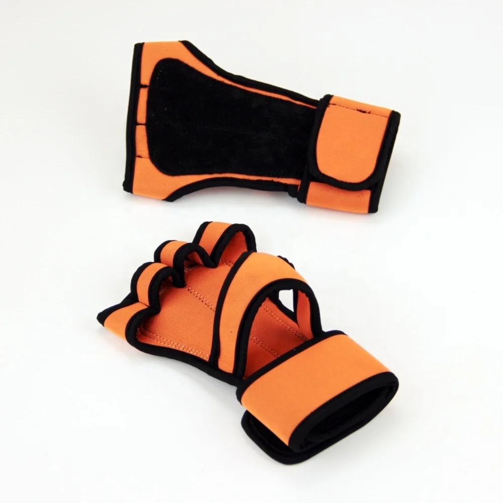 Fitness Workout Neoprene Padded Weight Lifting Gloves With Wrist Support for Gym,Sports,Weightlifting,Cross Training Hand Grip