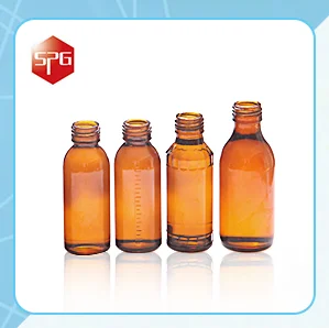 30ml Amber Syrup Glass Bottle with 28mm Screw Cap