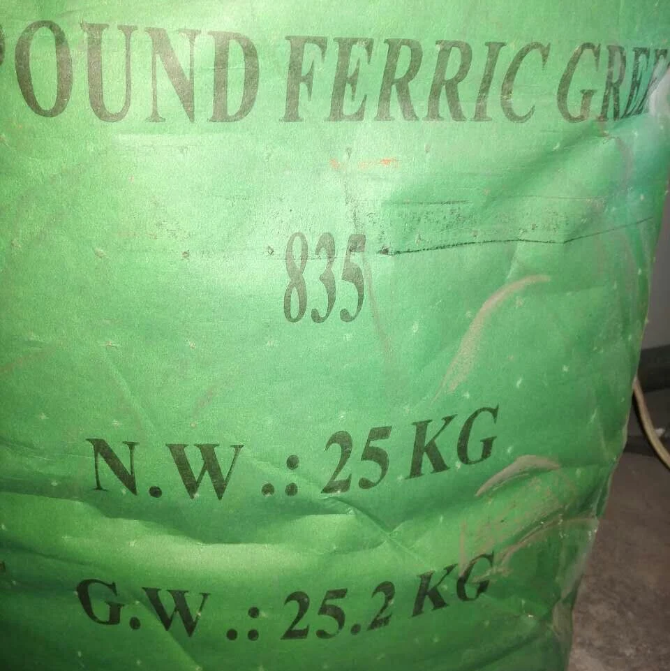 Admirable industry grade iron oxide green 868 pigment Fe2o3 for color cement products