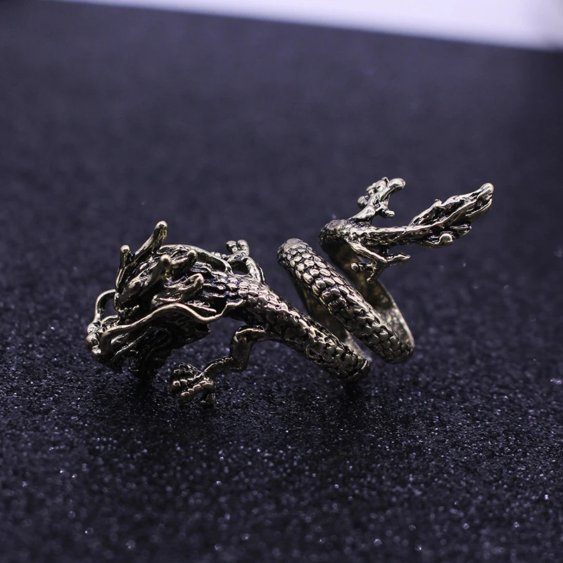 
New arrivals fashion dragon shaped ring for men 