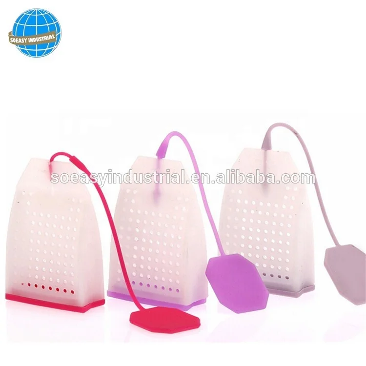 Reusable Silicone Tea Herbal Strainer silicone tea bag