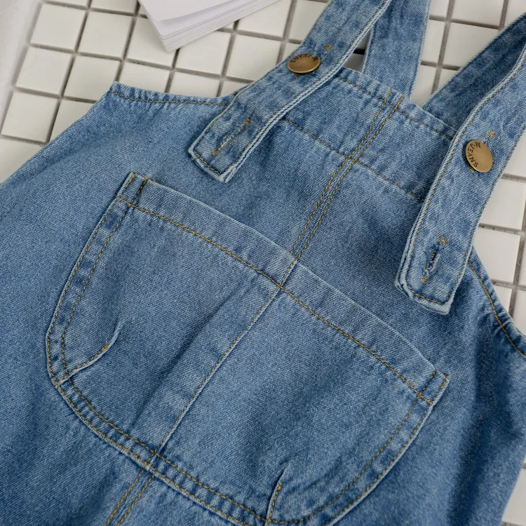 Эксклюзивные детские джинсовые короткие брюки Ivy10004G, модные джинсовые комбинезоны, детские летние брюки