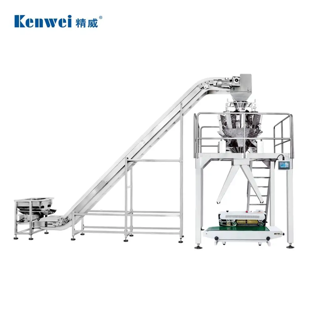 popcorn packaging machine banana chips packing machine dumpling packaging machine