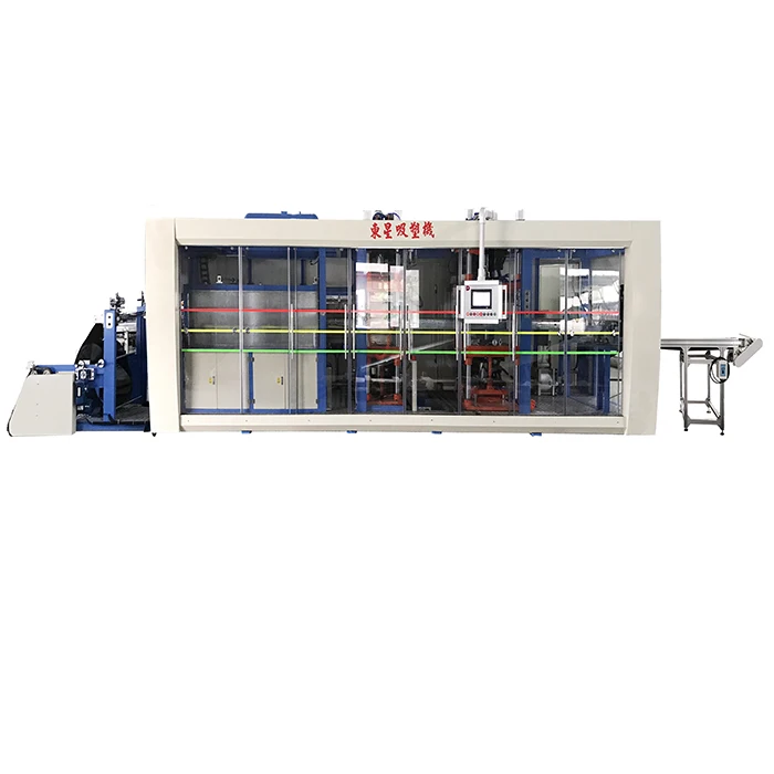 fully automatic plastic disposable packaging thermoforming machine