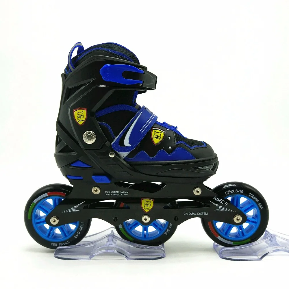 
2017 factory supply inline skating four wheels single car wheel skates 