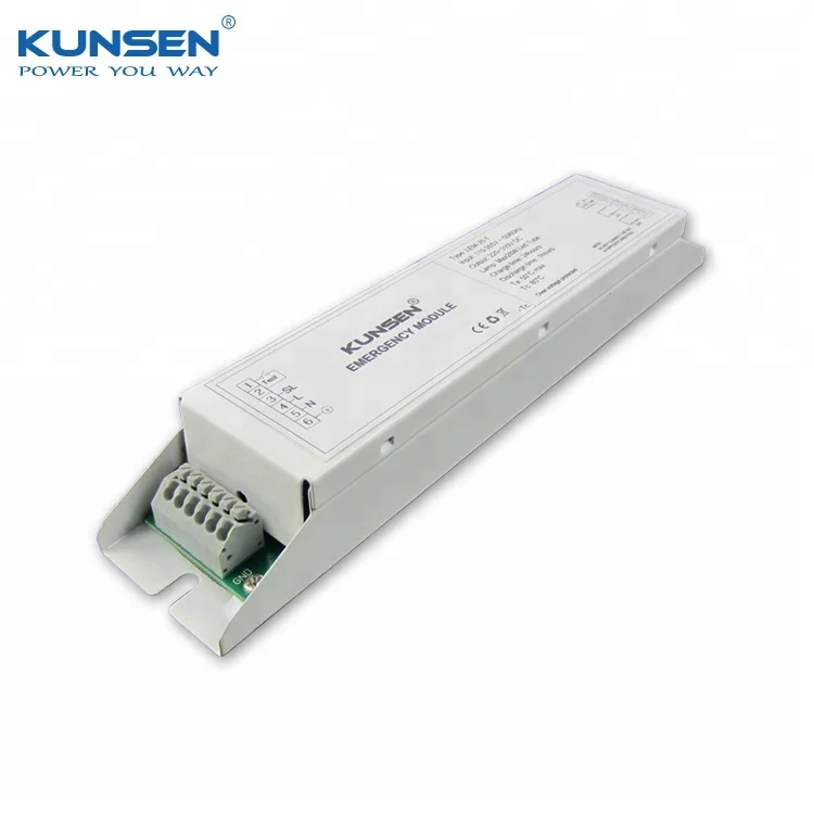 
230V output voltage emergency module for LED tube, LED panel, LED down light fluorescent, CFL, halogen up 28W 