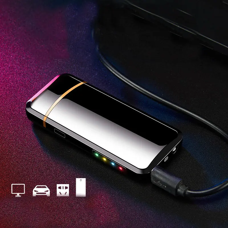 VAMAV- Wholesale Innovative Design Double Arc Cool Windproof USB Lighters Rechargeable Lighters From China