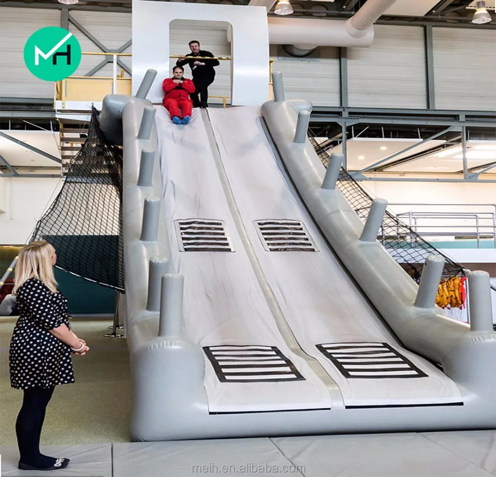 professional supplier Customized inflatable emergency slide air plane training slide air tight escape slide for sale