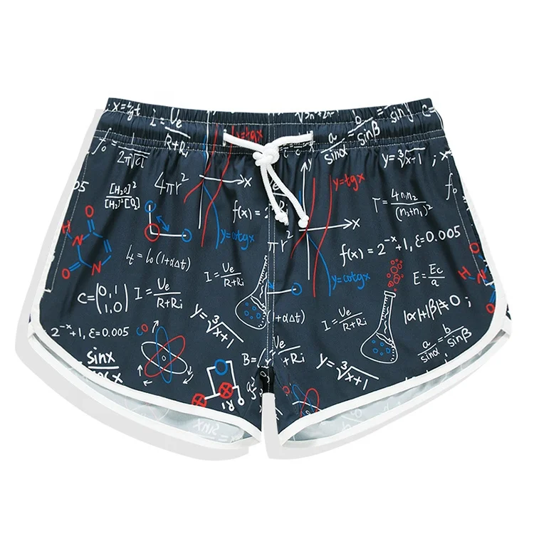 Женские пляжные шорты, женские шорты, купальники, женские шорты для плавания