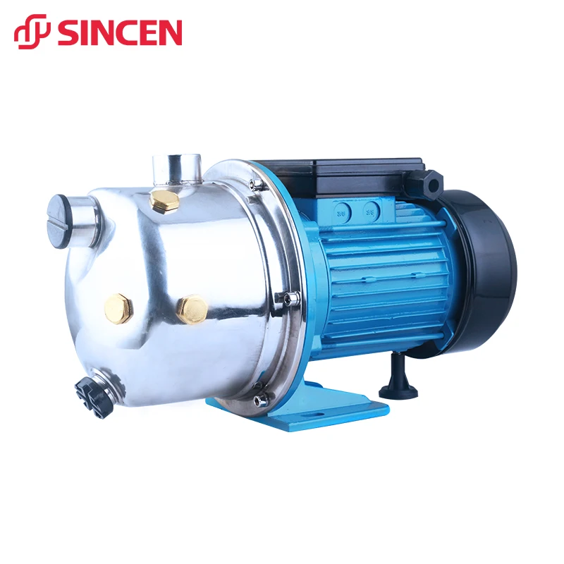 Large Flow Home Use Garden Stainless Steel Self-priming Jet Water Pump