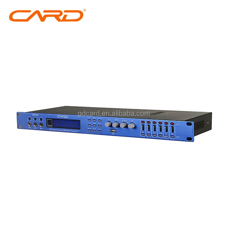 
DSP-X5 model pre amplifier 5.1channel audio processors 