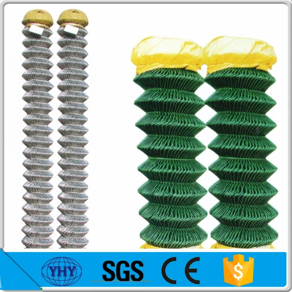 2 inch chain link fence/diamond mesh fence (ISO & CE & BV certification factory)