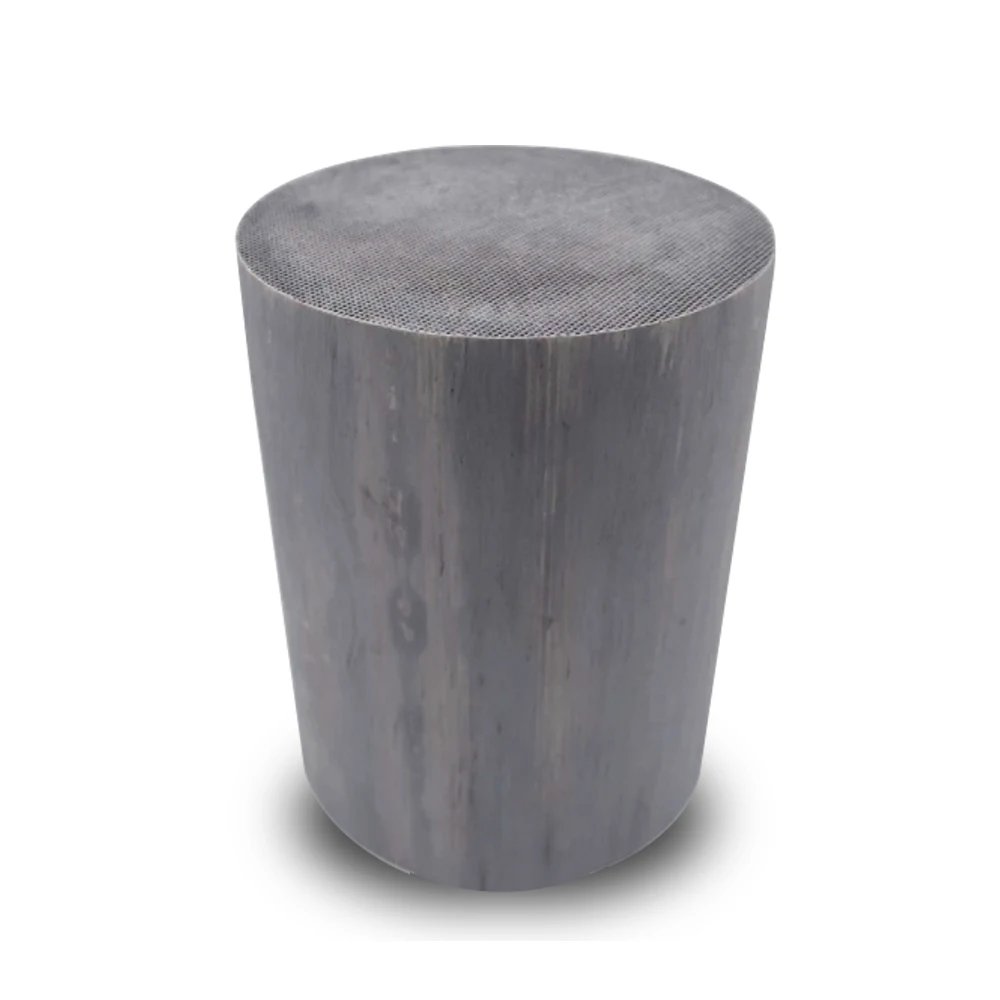 Manufacturer cheap customized Grey Honeycomb Ceramic as catalytic converter for CAR DPF
