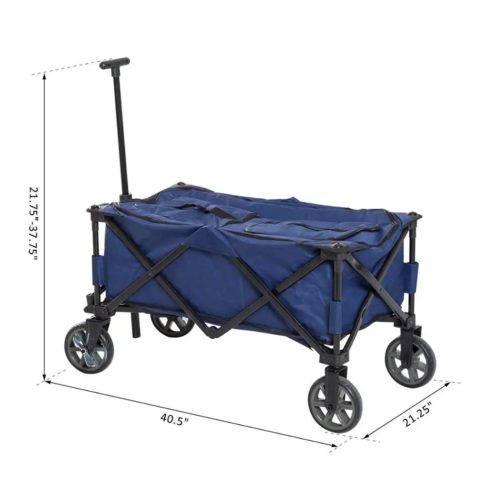 
Folding Cooler Wagon For Beach Use 