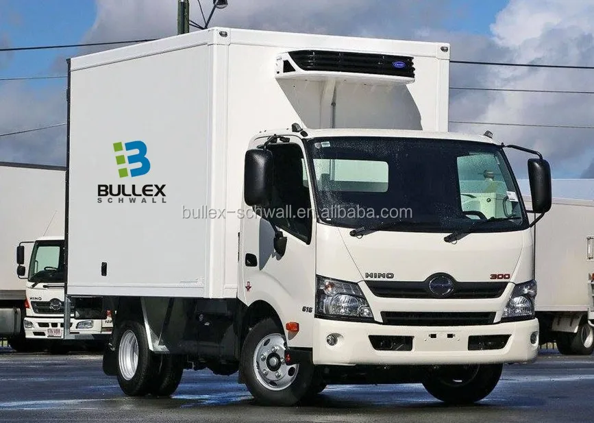 Sandwich Panel Freezer Truck Body For Sale Refrigerated Truck Box Body For Food Fiberglass