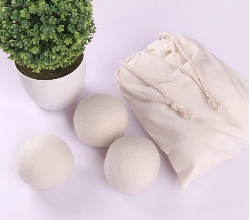 Быстросохнущие фетровые шарики из Новой Зеландии ручной работы, 6 упаковок для сушильной машины