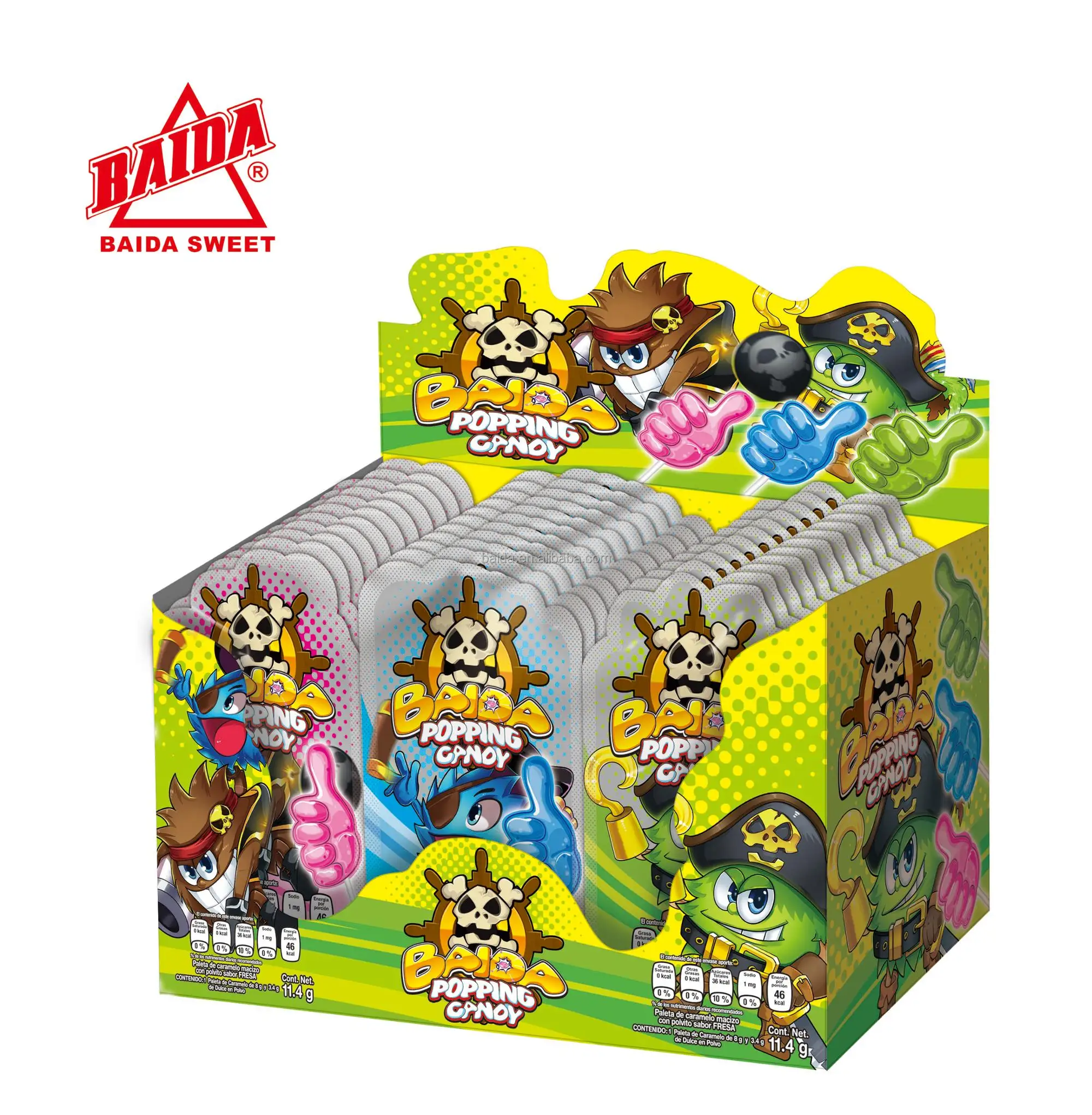 CANDY LOLLY POP POPPING WITH HEART