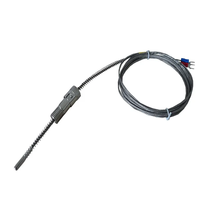 J Type Thermocouple With M8 Thread Adaptor For Extruder