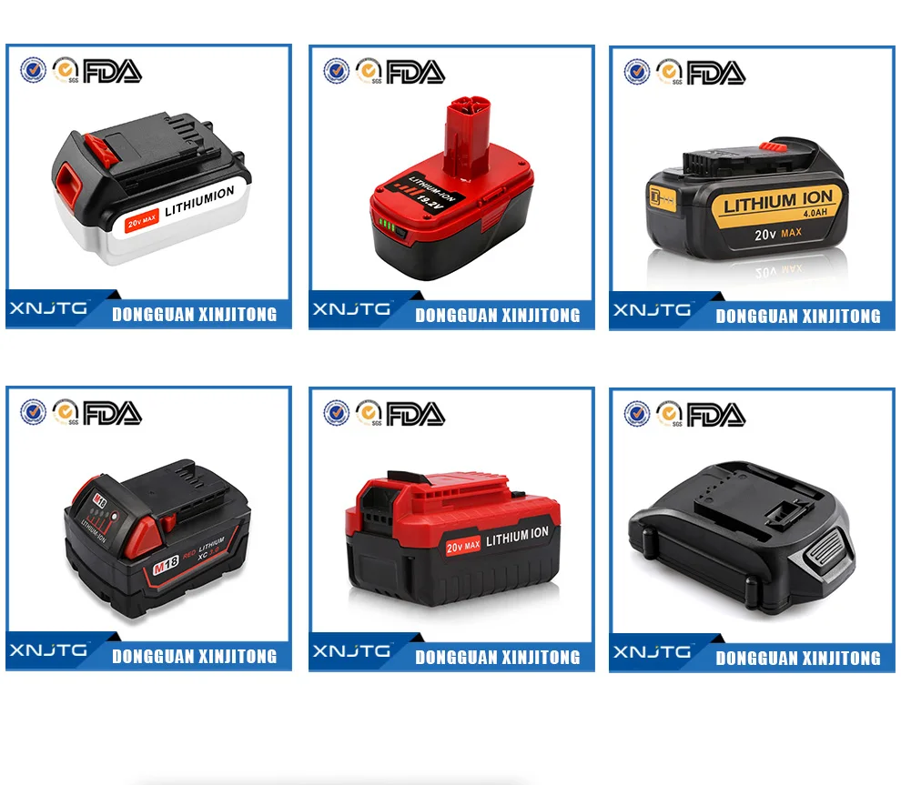 20V Rechargeable 4000mAh Lithium ion Battery for Porter Cable Cordless Drill Power Tools PCC685L PCC680L Replacement Battery