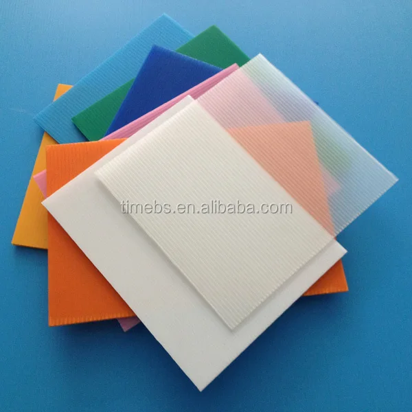 Factory Corrugated PP Plastic Laminate Sheet Transparent 4X8