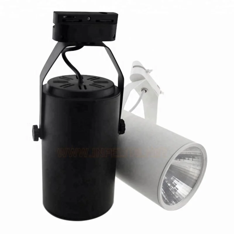 10W 12W 15W 18W 20W 30w lighting 3 phase led track cob commercial light