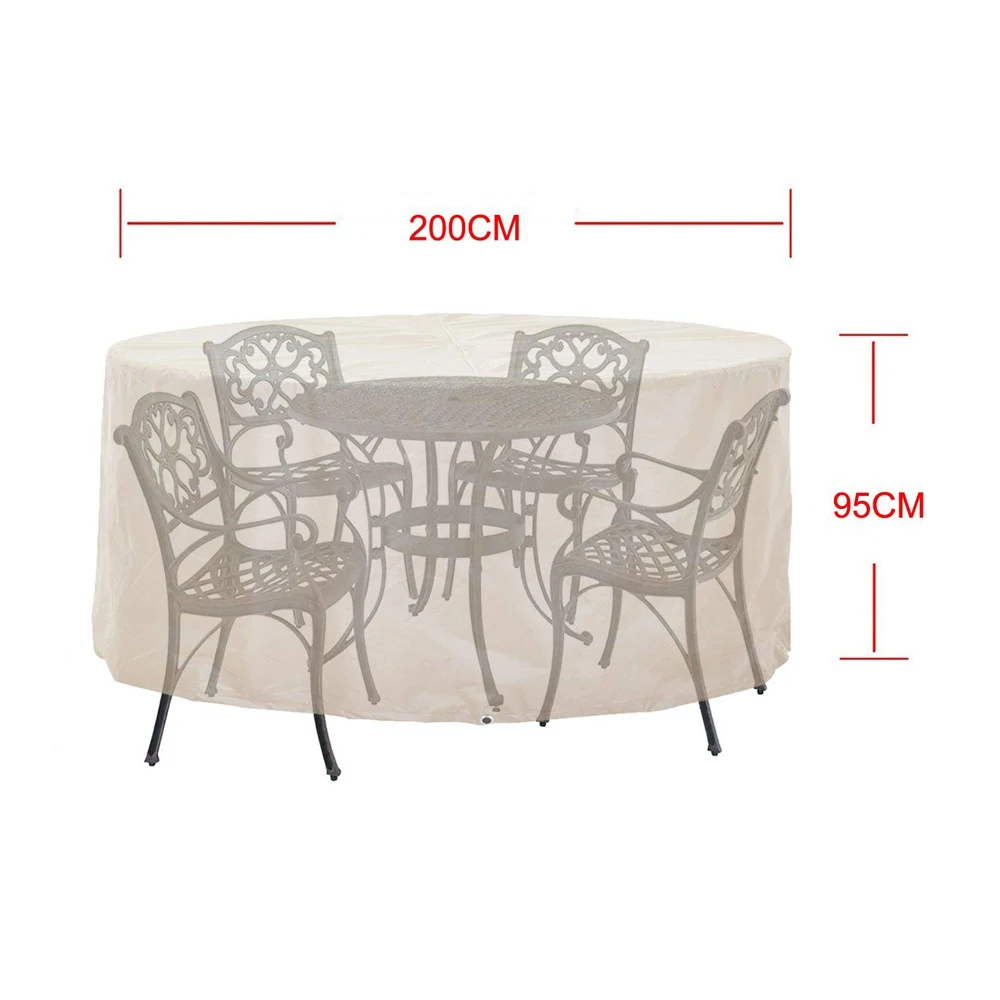 custom anti uv heavy duty outdoor waterproof furniture cover