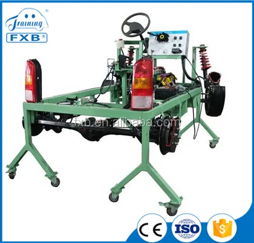 Автомобильное шасси с двигателем и трансмиссией тренировочная скамья автомобильное обучающее школьное оборудование для вождения