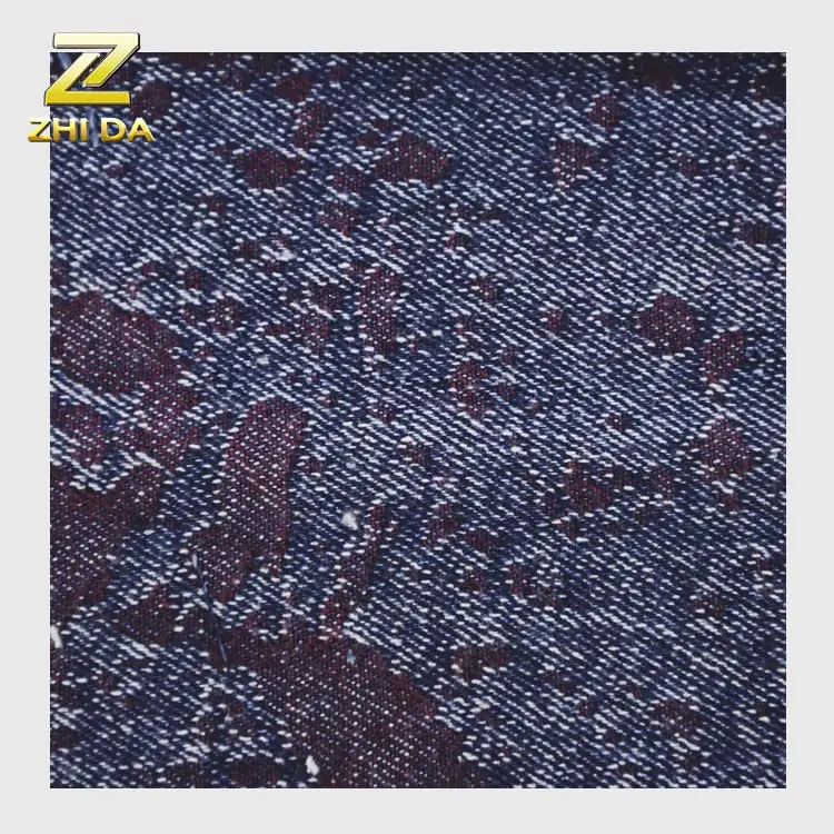 Chinese wholesale tear-resistant jacquard  denim fabric for fashion backpack