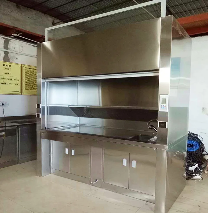 Stainless steel 304 fume hood/ventilation cabinet