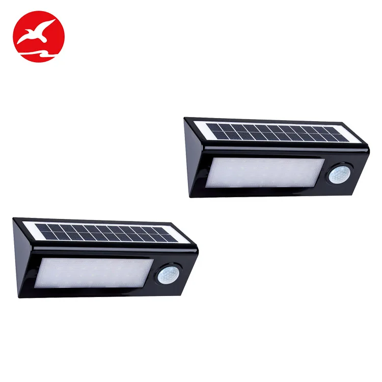 4w solar street light high luminous flux motion sensor ip65 waterproof outdoor led wall light