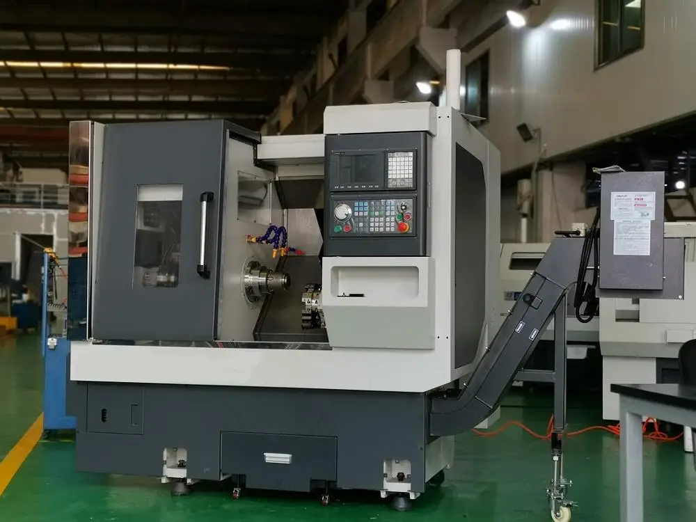 
Chinese automatic standard series Slant Bed CNC tool Lathe machine turning center metal with Yaxis and C axis(BL-H6Y) 