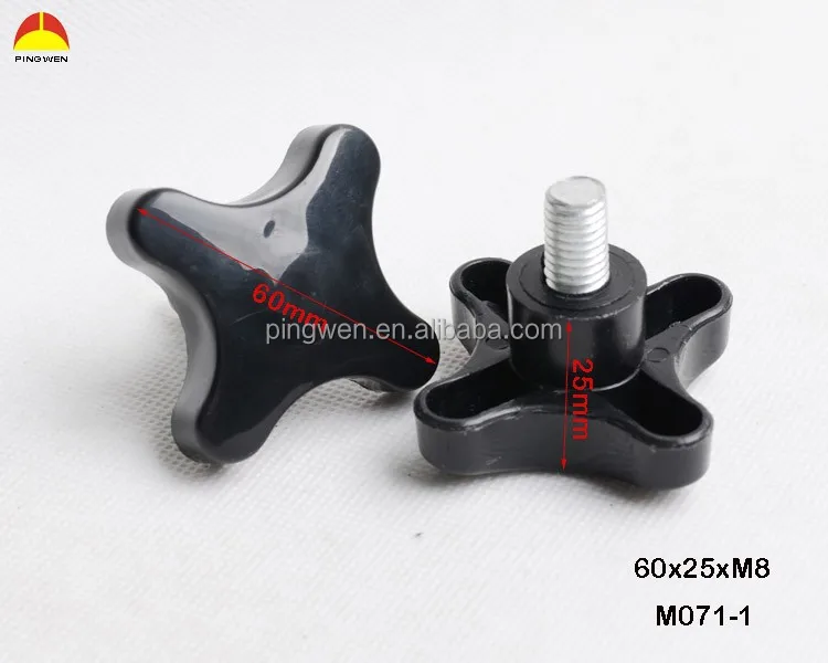 high quality factory price plastic handle and knob screw