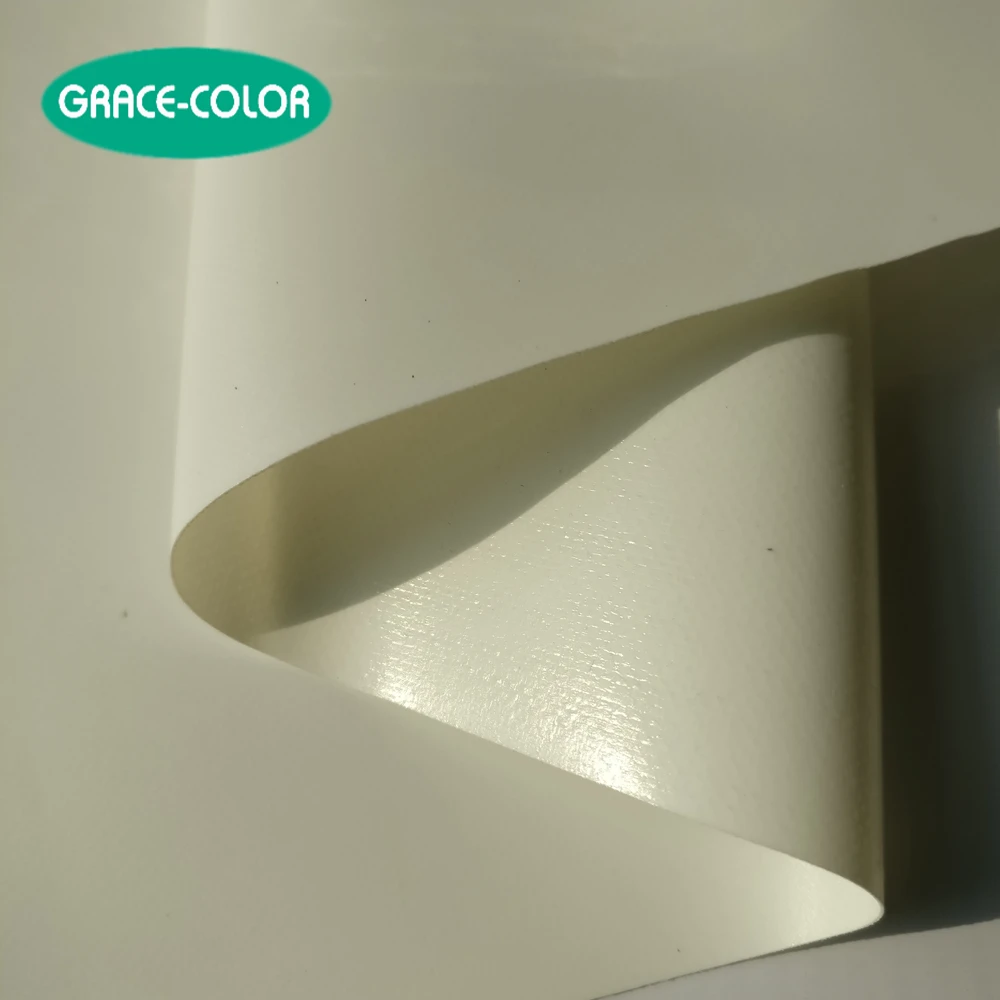 pvc coated tarpaulin fabric types rolls made in china