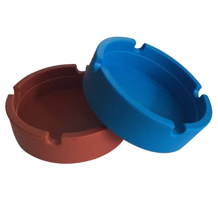 Custom hot selling promotional dust-proof silicone ashtray