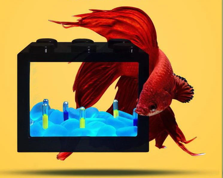 Wholesale new designed plastic fish tank acrylic square fish tank