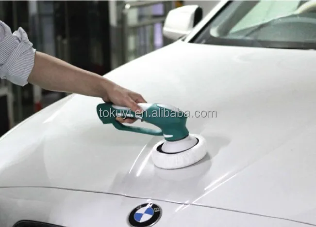 Electric cordless car polish wax with rechargeable battery