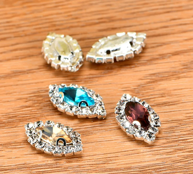 Navette Crystal Sew-on Stone