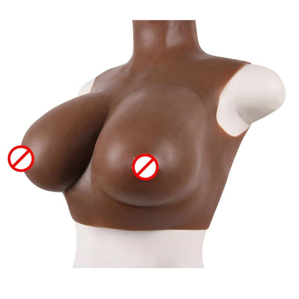 E cup Top quality artificial crossdress silicone breast forms for man