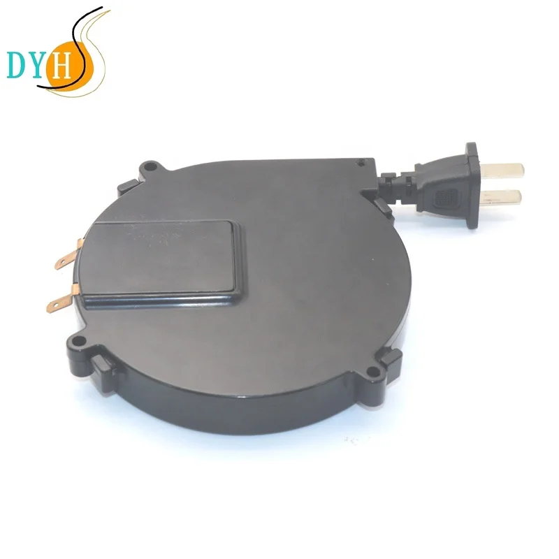 2M power cord mini retractable winding cable reel