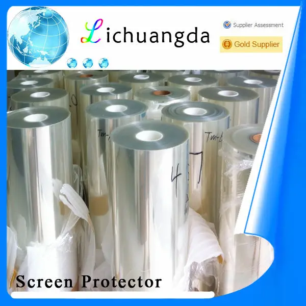 
поставка фабрики! ясно и матовая бумага защитная пленка ПЭТ материала рулона пленки 