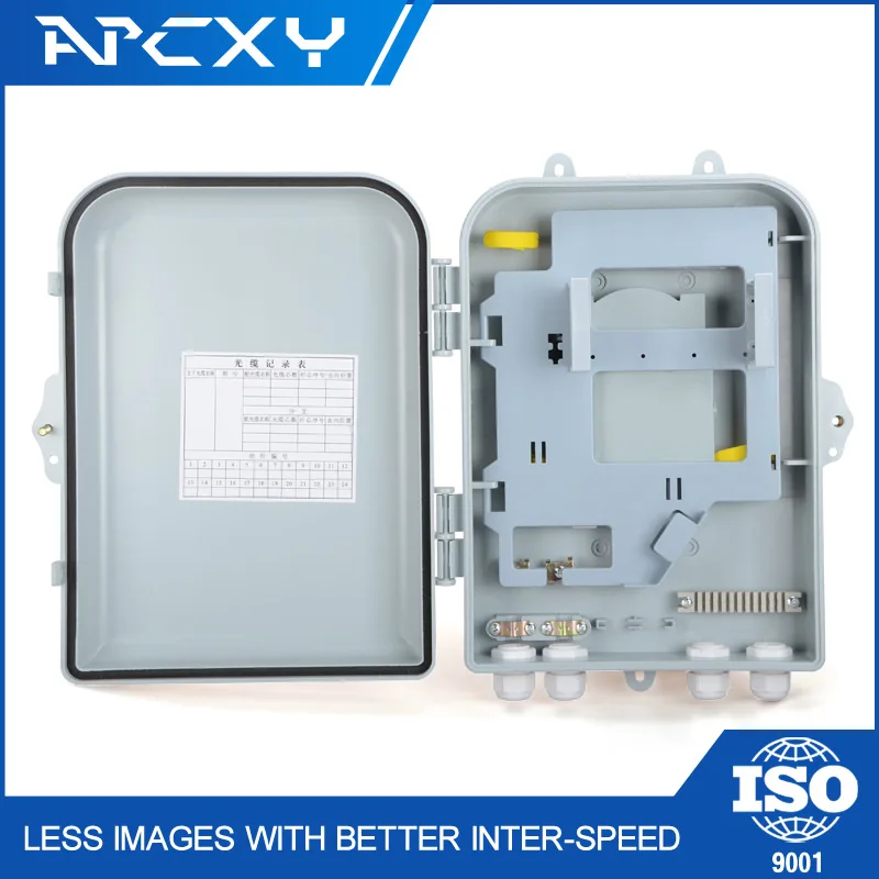 24 Cores 1*16 Outdoor FTTH Splitter Fiber Optic Distribution Box