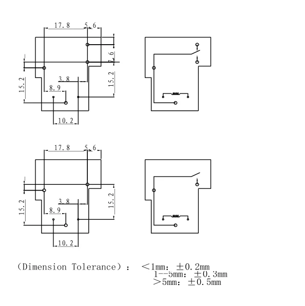 Hf105f 1 схема подключения